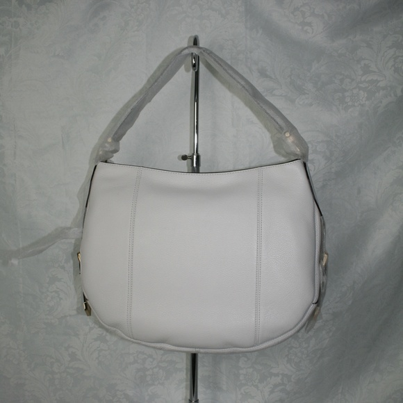 MICHAEL KORS BROOKE LARGE PEBBLE LEATHER HOBO BAG - Picture 4 of 6